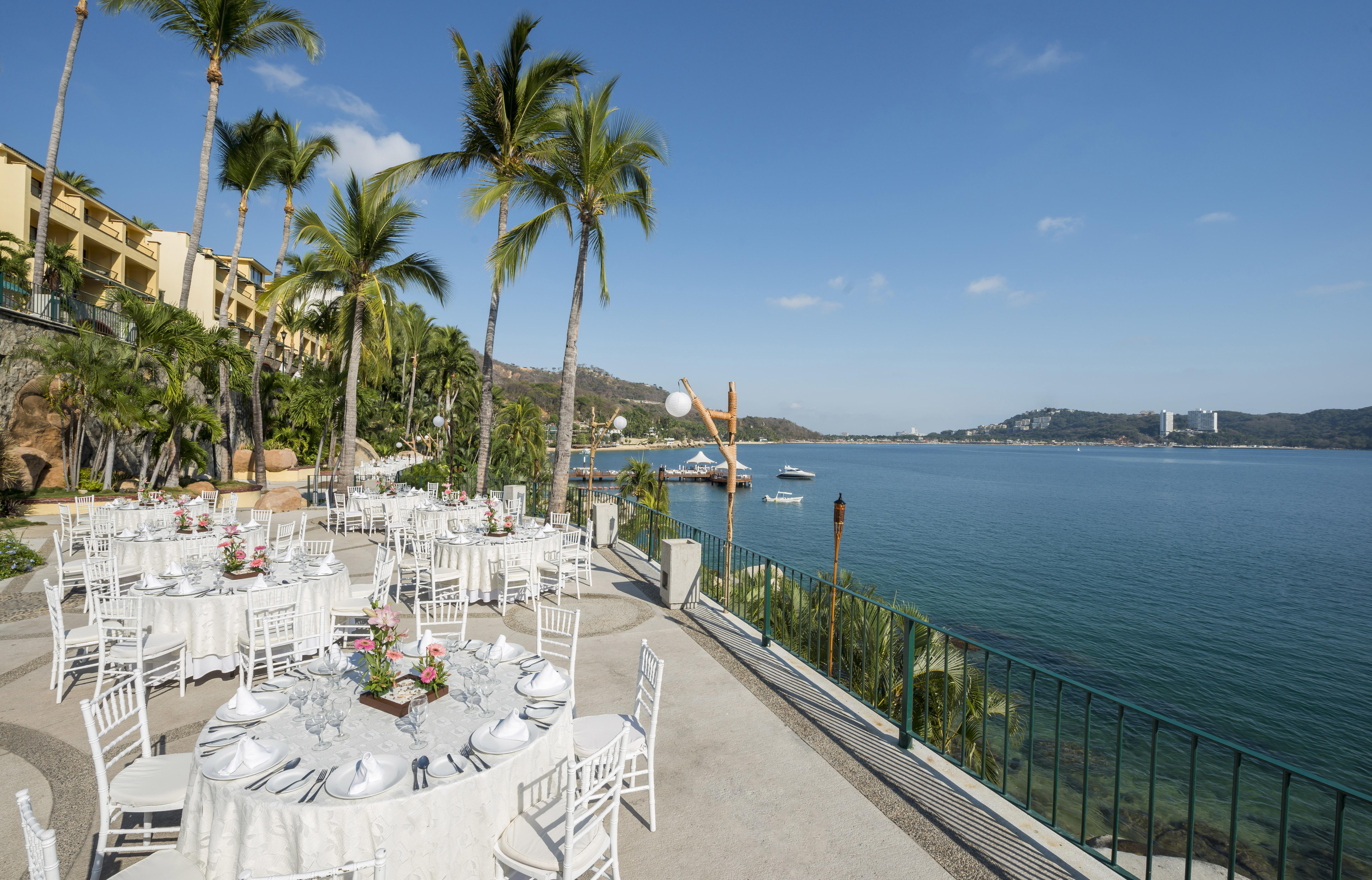 Camino Real Acapulco Diamante Hotel Buitenkant foto View of the Bay of Acapulco