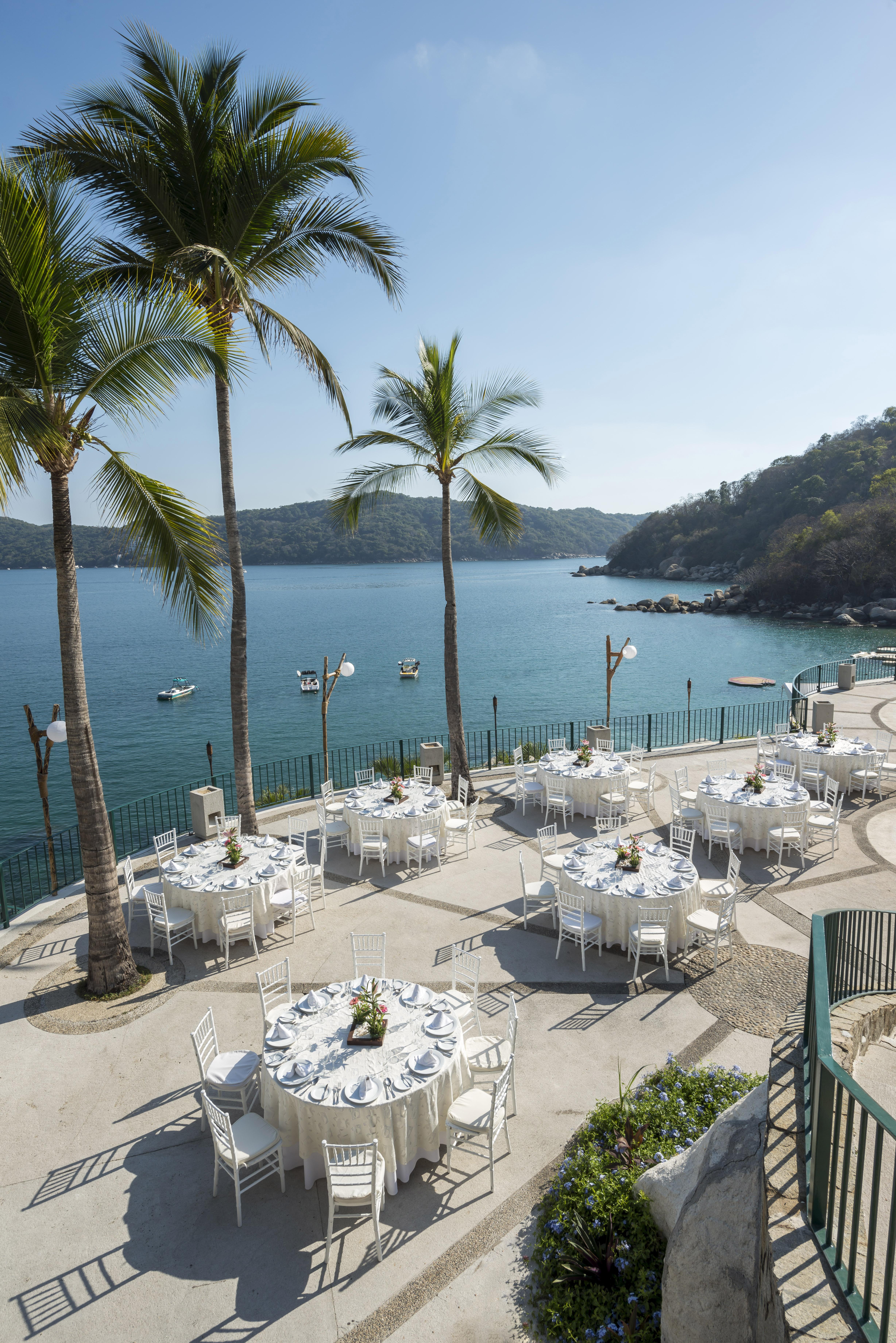 Camino Real Acapulco Diamante Hotel Buitenkant foto View of the Bay of Acapulco